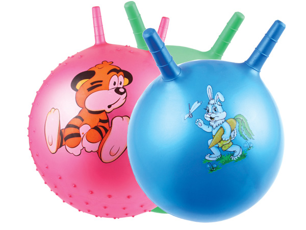 18寸羊角跳跳球