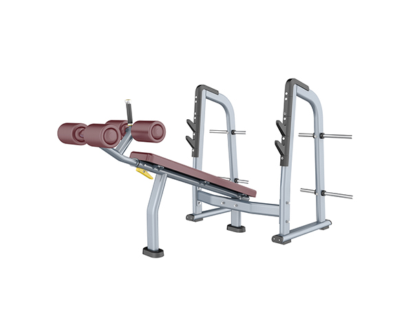 下斜卧推架